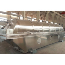 Fluid drying bed machine for soybean meal